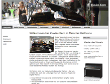 Tablet Screenshot of klavier-kern.de